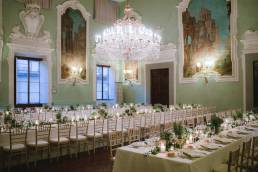 Palazzo Ximenes Firenze › Palazzo Ximènes Panciatichi Grand Hall con Set Up a Tavoli Imperiali uai